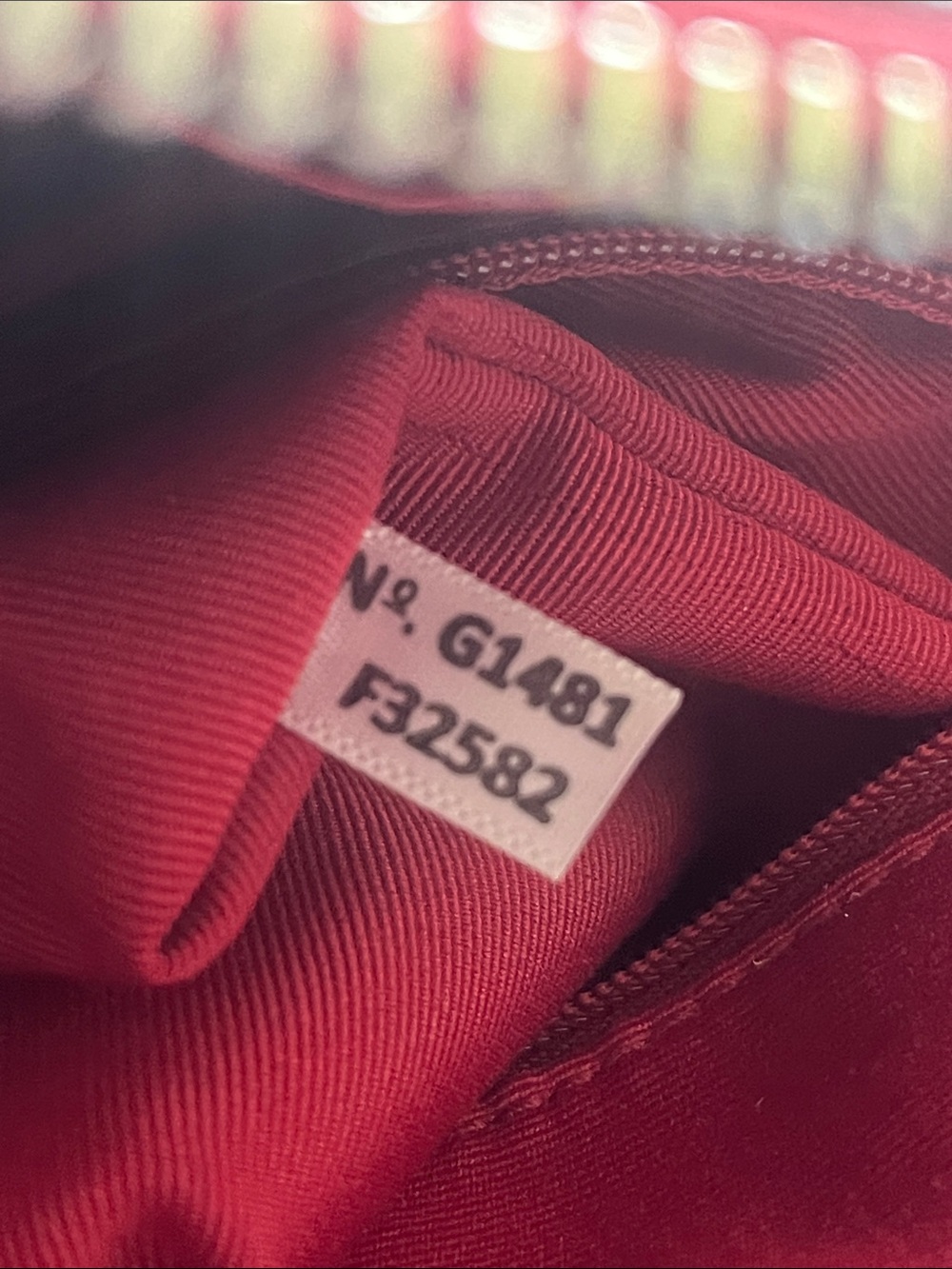 COACH Peyton Mini Red Leather Dome Satchel and Crossbody Bag - Picture 10 of 11